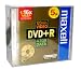 Maxell DVD+R 5Pk. DVD+R Rohling 4700 MB 120  Minuten 16 x Speed Jewelcase