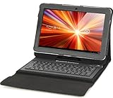 NTK Pemium Wireless Bluetooth Keyboard Folding Leather Case For Samsung Galaxy Tab 10.1 New