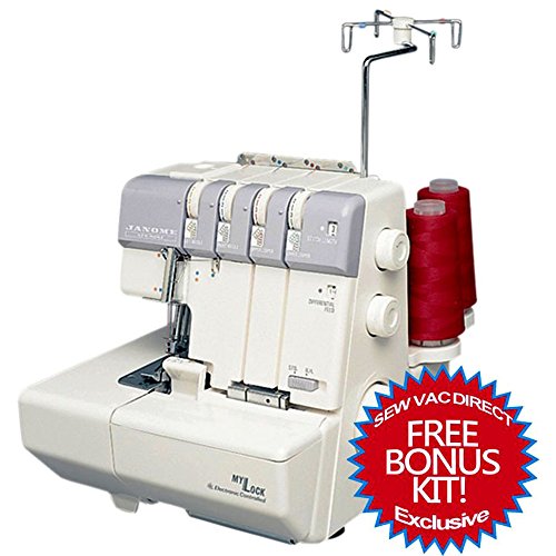 Janome MyLock 634D Overlock Serger with Self Threading Lower Looper