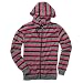 Dragon Zip Hooded Axiom Stripe Zip, grau