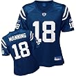 Reebok Indianapolis Colts Peyton Manning Women's Replica Jersey Small