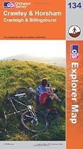 Crawley and Horsham (OS Explorer Map)