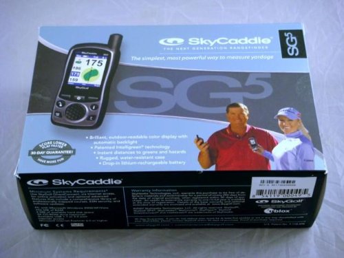 SkyCaddie SG5 Golf GPS (Black)