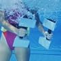 AquaJogger Medium Resistance Dumbbells, Pair