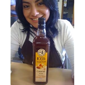 1883 Routin Sugar Free Caramel Syrup, 1 Liter (1000ml)