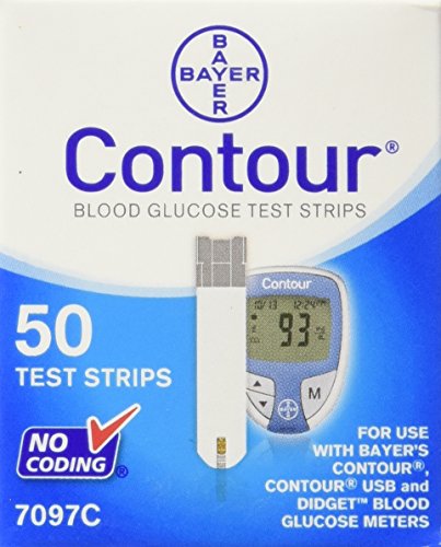 Bayer s 100 Count CONTOUR Blood Glucose Test Strips