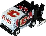 NEW 2011/12 CALGARY FLAMES Diecast Zamboni Toy Ice Resurfacing Machine - 1:50 Scale Team Collectible BY Top Dog
