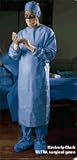KIMBERLY-CLARK FABRIC-REINFORCED SURGICAL GOWNS, STERILE, LARGE, 32/CA, KCH90112