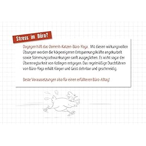 Oommh-Katze: Büro-Yoga