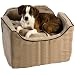 Snoozer Luxury Lookout Car Seat, Herringbone & Black, Medium