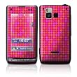 Dots Pink Design Protective Skin Decal Sticker for LG Dare Cell Phone