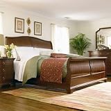 Better Homes & Gardens 8287 Classics Today Sleigh Bed in Cherry