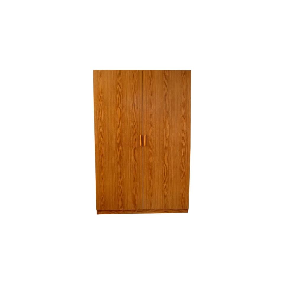 Ameriwood 48 Inch Wardrobe City Oak On Popscreen