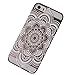 ABC(TM) 2015, Henna Full Mandala Floral Dream Catcher/Elephant Hindu Ganesh Case Cover for iPhone 5 5S (Dream Catcher)