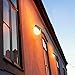 Solar Outdoor Wireless Security Motion Light Wall Hanging - Dual Color Dim Warm White & Bright Pure White Mode For Deck Garage Patio Lighting by SolarDuke