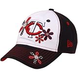 New Era Minnesota Twins Preschool Girls Daisy Dots Adjustable Hat - Navy Blue-White