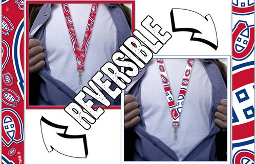 NHL Reversible Lanyard - Montreal Canadiens