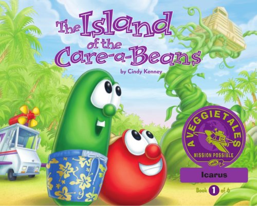 The Island of the Care-a-Beans - VeggieTales Mission Possible Adventure Series #1: Personalized for Icarus (Girl)