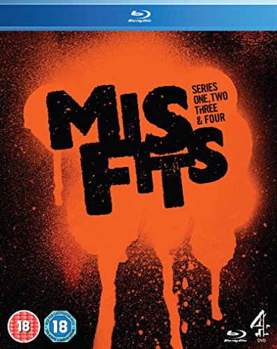 Misfits: Series 1 - 4 [Blu-ray]