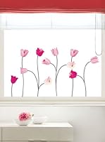 Ambiance Live Vinilo Decorativo Pink poppy flowers Multicolor