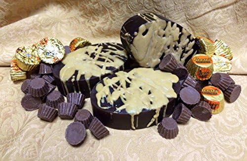 Peanut Butter Cup Handcrafted Chocolate Vegan Soap Bar Delicious!