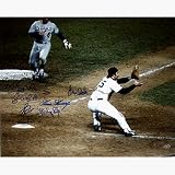 New York Yankees Autographed 1978 World Series Play at the Plate vs. the Los Angeles Dodgers 16