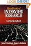 Handbook of Interview Research: Context & Method