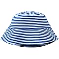 Cotton People organic Baby - M�dchen M�tzchen, gestreift Sonnenhut - M�dchen aus 100% Bio-Baumwolle
