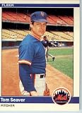 1984 Fleer # 595 Tom Seaver New York Mets Baseball Card