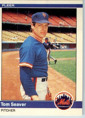 1984 Fleer # 595 Tom Seaver New York Mets Baseball Card