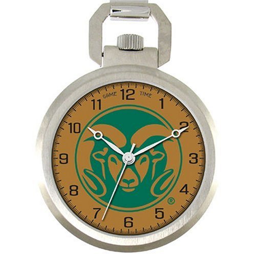 Buy Game Time Mens Colorado State University Pocket Watch #COL-PW-CSU by Game Time