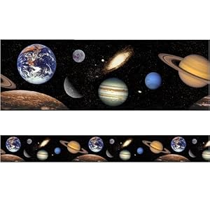 5 Self Adhesive Borders - Outerspace by 