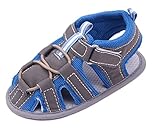 (ラボーグ) La Vogue 子供 キッズサンダル ベビー 赤ちゃん靴 女の子 男の子 スリッパ 歩行サポート ソフトソール つま先ガード フォーマルシューズ 快適 (11cm, ブルー)