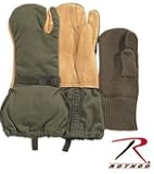 GI. Leather Trigger Finger Mittens