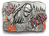 NO FEAR REAPER Belt Buckle Biker Skate Punk Extreme Sports