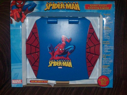 Kiddesigns Sc-737 Spiderman Learning Laptop