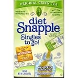 Snapple Diet Singles To Go Green Tea, 6-Count (Pack of 12) Snapple Diet Singles To Go Green Tea, 6-Count (Pack of 12)