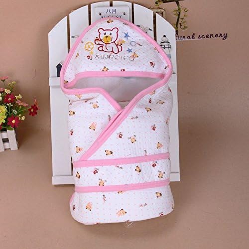 2014 New Casual Cartoon Bear Cotton Boys and Girls Baby Receiving Blankets