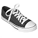 Xhilaration Black Alison Pnstrp Cnvs Snkr - 10