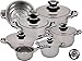 Magefesa Ecotherm Dietetic Stainless Steel 12 Piece, Cookware Set  : image