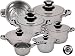 Magefesa Ecotherm Dietetic Stainless Steel 12 Piece, Cookware Set