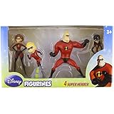 Beverly Hills Teddy Bear Company Incredibles Figure, 4-Pack