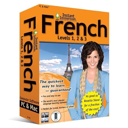 Instant Immersion: French, Levels 1,2 and 3
