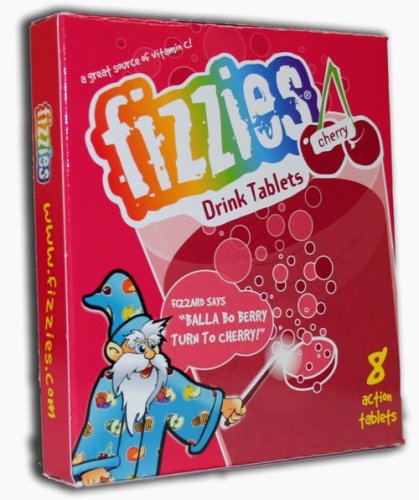 Fizzies Drink Tablets, Cherry, 8 Tablets (Pack of 12) by Fizzies Drink Tablets