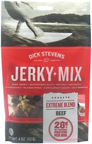 Dick Stevens Dick Stevens Extreme Jerky Blend, Beef, 4 ounce