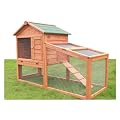 Kaninchenstall Kleintierhaus Nagerk�fig Hasenstall mit Wanne