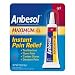 Anbesol Maximum Strength Oral Anesthetic Gel, .33-Ounce Tubes (Pack of 3)