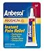 Anbesol Maximum Strength Oral Anesthetic Gel, .33-Ounce Tubes (Pack of 3)