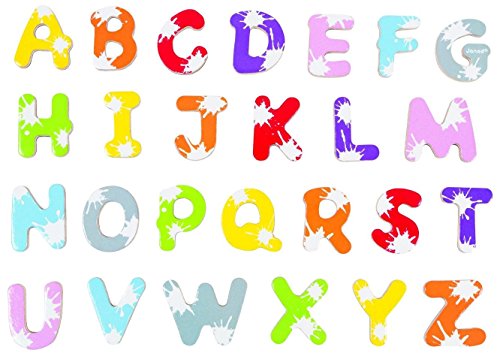 Janod Splash Wood Alphabet Set