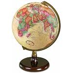 Quincy 9 Raised Relief Antique Desk Globe